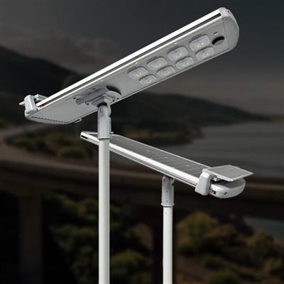 Princippet om elproduktion i det daglige liv af solcellegadelys